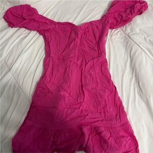 Princess Polly Vibrant Pink Dress